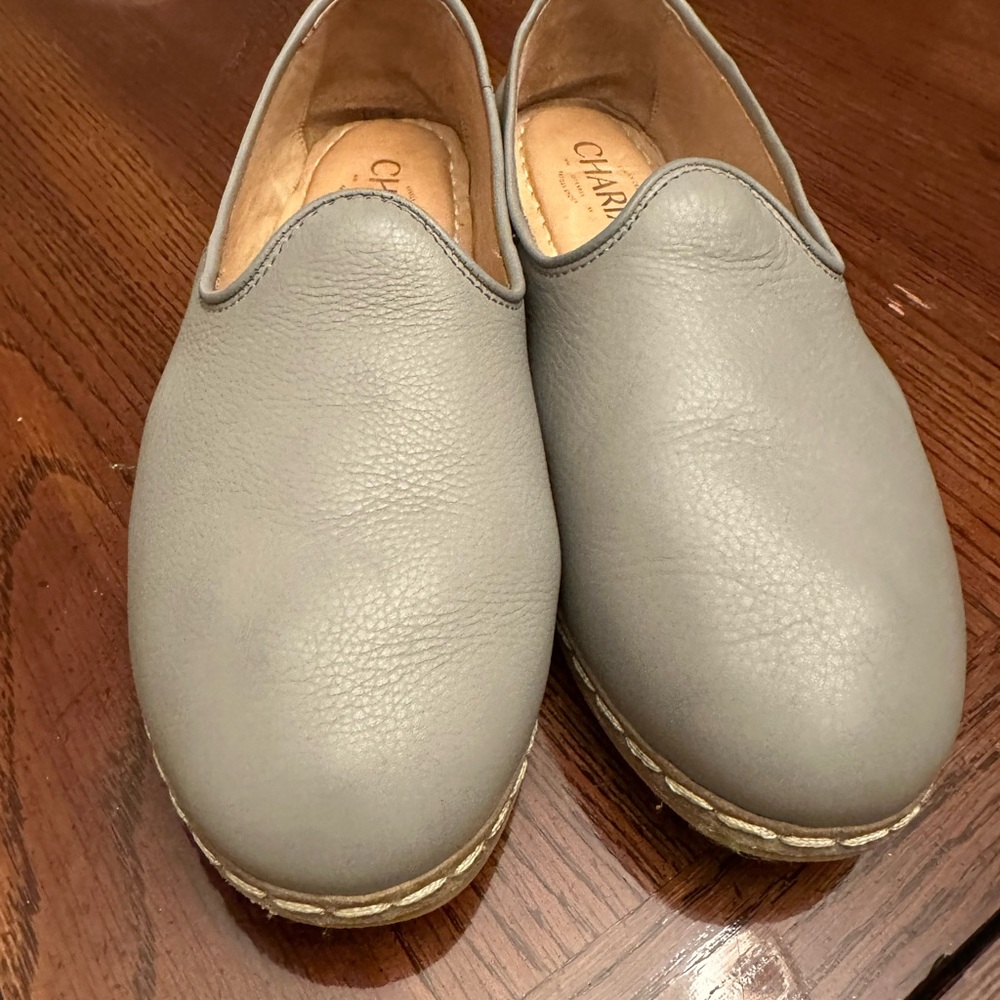 Charix Leather Shoes Slip Ons